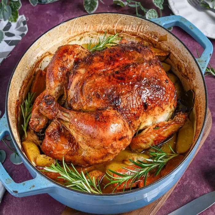 Poulet Roti a l'Algerienne (Algerian Roast Chicken) (Algerian Chicken)